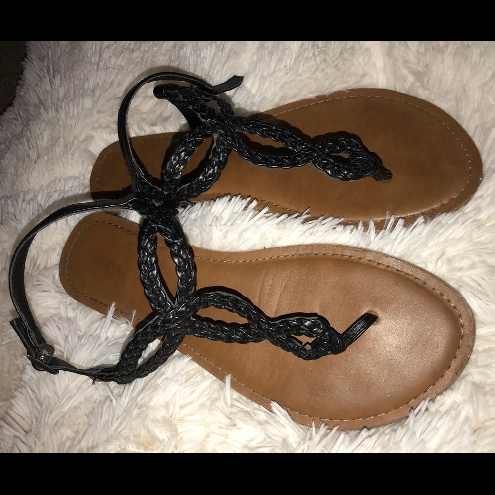 Black sandals